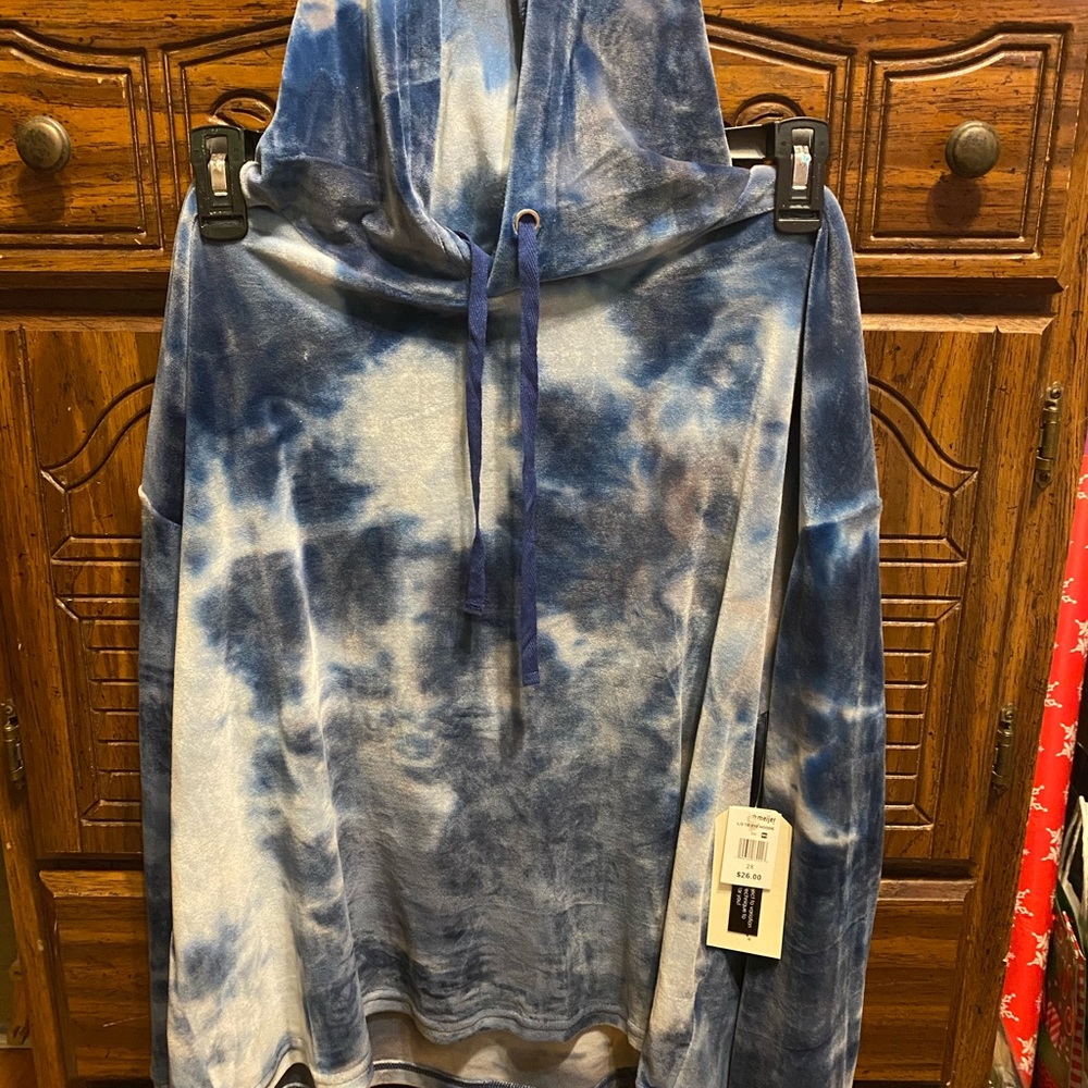 Velvet Hoodie & Leggings set